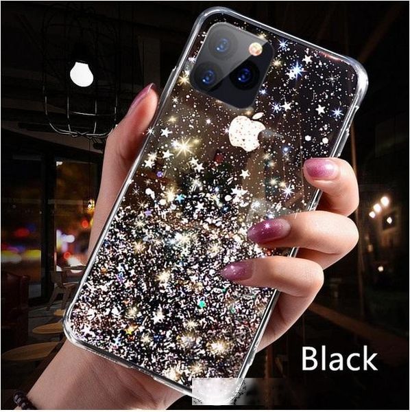 luxury bling sequins star glitter phone case for iphone xr x 11 pro xs max 6 6s 7 8 plus shining transparent soft tpu cover case
luxury bling sequins star glitter phone case for iphone xr x 11 pro xs max 6 6s 7 8 plus shining transparent soft tpu cover case