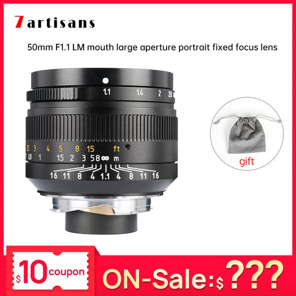 other cctv cameras lentes 7artisans 50mm f1.1 large aperture paraxial m-mount lens for leica m m-m m240 m3 m5 m6 m7 m8 m9 m9p m10
other cctv cameras lentes 7artisans 50mm f1.1 large aperture paraxial m-mount lens for leica m m-m m240 m3 m5 m6 m7 m8 m9 m9p m10