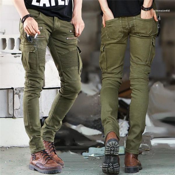 карманы мужские mens длинные брюки мода мотоцикл straight jeans zipper плиссе army green мужские джинсы с, Blue
карманы мужские mens длинные брюки мода мотоцикл straight jeans zipper плиссе army green мужские джинсы с, Blue