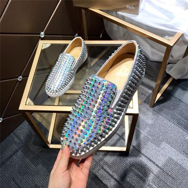 roller-boat red bottoms sneakers men s ms luxury rivet casual shoes speed coach designer luxury trainer flat sneakers size 35-46 f9, Black
roller-boat red bottoms sneakers men s ms luxury rivet casual shoes speed coach designer luxury trainer flat sneakers size 35-46 f9, Black