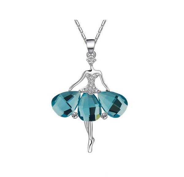 pendant necklaces woman fashion silver color clear crystal dancing girl necklace for female clavicle party gift jewelry nd484
pendant necklaces woman fashion silver color clear crystal dancing girl necklace for female clavicle party gift jewelry nd484
