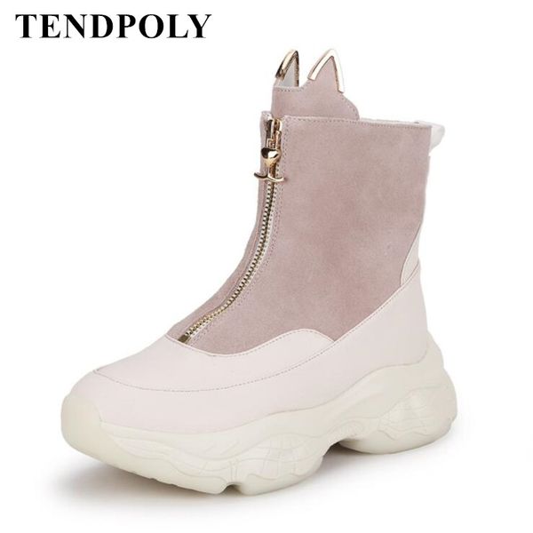 boots women british wind 2021 autumn winter casual leather sneakers comfortable warm platform snow, Black
boots women british wind 2021 autumn winter casual leather sneakers comfortable warm platform snow, Black
