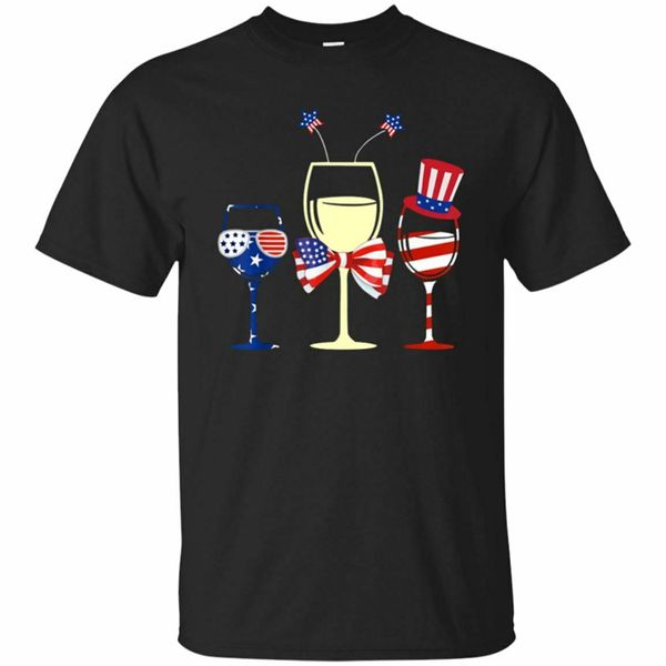 red white blue wine glasses american flag 4th of july black t-shirt for menm-3xl loose plus size tee shirt
red white blue wine glasses american flag 4th of july black t-shirt for menm-3xl loose plus size tee shirt
