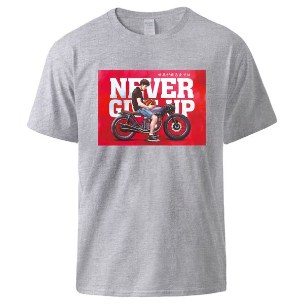 letter never give up slam tshirts summer short sleeve t shirts 2020 man brand casual loose tee cotton tshirt
letter never give up slam tshirts summer short sleeve t shirts 2020 man brand casual loose tee cotton tshirt