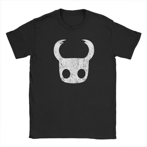 hkfz men's hollow knight t shirt game 100% cotton clothing cool short sleeve round neck tee shirt printing t-shirt