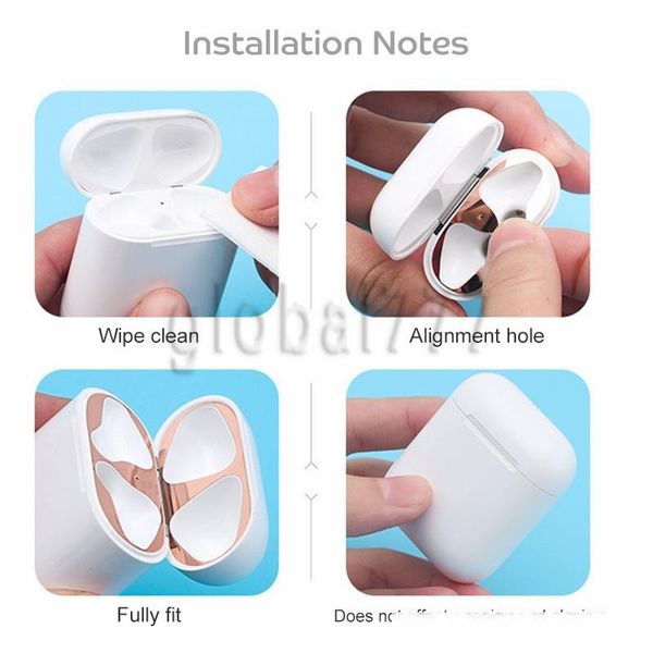 new inside dust-proof metal dust guard for airpods 1 2 3 case cover accessories protection sticker skin protecting for airpods 2nd
new inside dust-proof metal dust guard for airpods 1 2 3 case cover accessories protection sticker skin protecting for airpods 2nd
