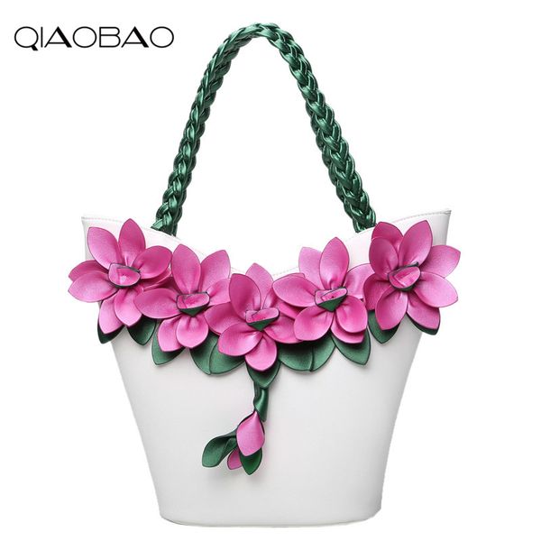 qiaobao 2020 new female flower bag splicing hit color fluorescent fashion flowers woven large capacity shoulder bag fashion tote
qiaobao 2020 new female flower bag splicing hit color fluorescent fashion flowers woven large capacity shoulder bag fashion tote