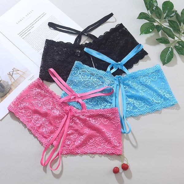 women's panties lace open crotch ladies underwear women low waist nightwear fashion accessories, Black;pink
women's panties lace open crotch ladies underwear women low waist nightwear fashion accessories, Black;pink