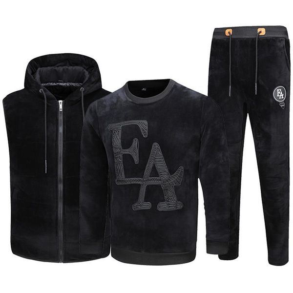men's jogging sportswear 2020 version autumn and winter men's sportswear fashion zipper suit + pants casual sweatshirt men's, Gray
men's jogging sportswear 2020 version autumn and winter men's sportswear fashion zipper suit + pants casual sweatshirt men's, Gray