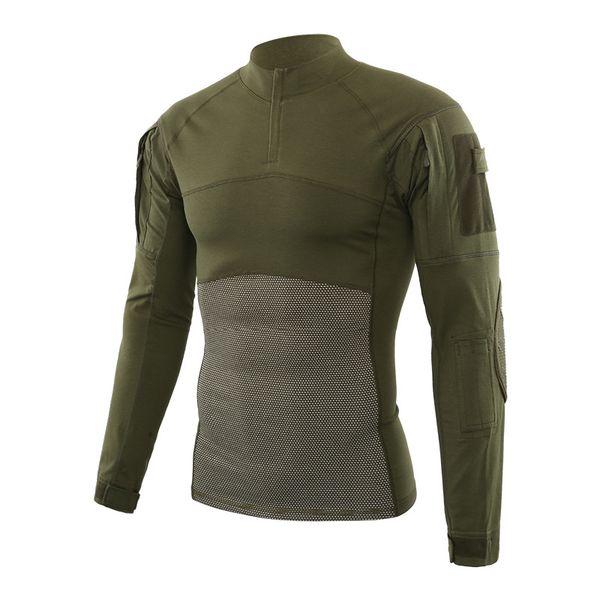 tactical t-shirt men camouflage breathable long sleeve combat training uniform outdoor army fan camping hiking t shirt, Gray;blue
tactical t-shirt men camouflage breathable long sleeve combat training uniform outdoor army fan camping hiking t shirt, Gray;blue