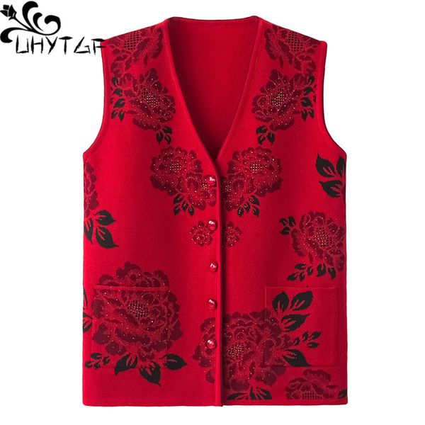 women's vests uhytgf women vest fashion flower beaded knitted spring autumn waistcoat casual warm sleeveless jacket plus size 737, Black;white
women's vests uhytgf women vest fashion flower beaded knitted spring autumn waistcoat casual warm sleeveless jacket plus size 737, Black;white