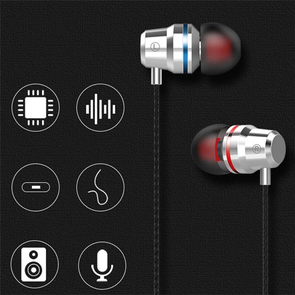 professional metal headphone in ear wired earphone 3.5mm heavy bass sound quality music sport headset for car
professional metal headphone in ear wired earphone 3.5mm heavy bass sound quality music sport headset for car