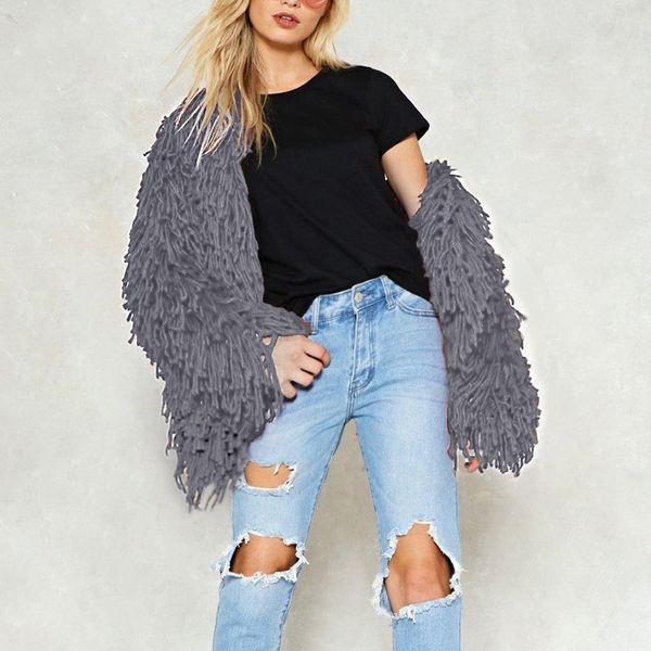 women fashion tassel long sleeve solid color coat female autumn winter outwear casual warm newest, Black;brown
women fashion tassel long sleeve solid color coat female autumn winter outwear casual warm newest, Black;brown
