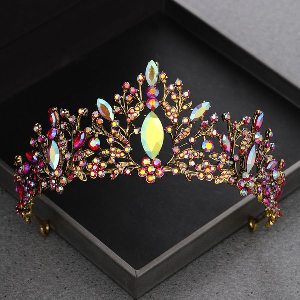 sequin crystal crown bride hair accessories wedding tiara and crown for bride women vintage golden crystal head jewelry, Golden;silver
sequin crystal crown bride hair accessories wedding tiara and crown for bride women vintage golden crystal head jewelry, Golden;silver