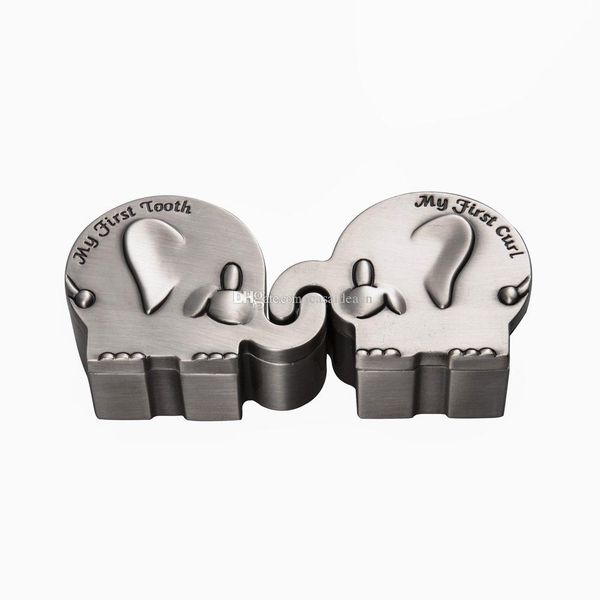 engraved elephant shape first tooth and first curl keepsake box lovely zinc alloy newborn baby christan gifts
engraved elephant shape first tooth and first curl keepsake box lovely zinc alloy newborn baby christan gifts