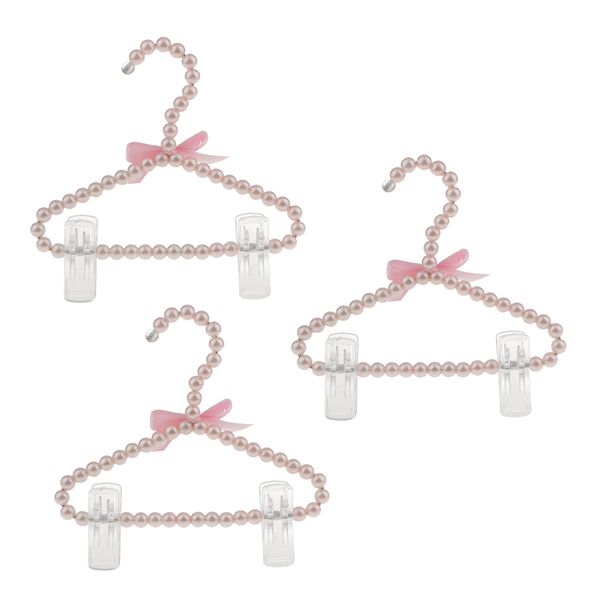 3pcs luxury clip hanger hanging for kids clothes children space save plastic pearl baby pink
3pcs luxury clip hanger hanging for kids clothes children space save plastic pearl baby pink
