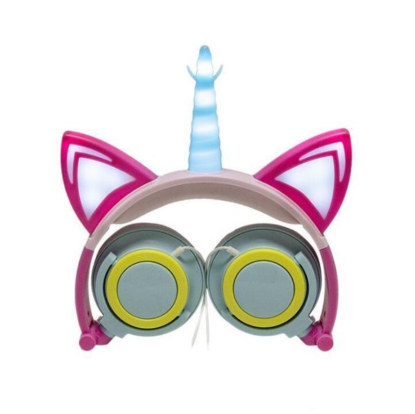 wholesale glowing cat ears unicorn mobile phone headset folding headphones principle of vocalization frequency response range 20~20000 (hz
wholesale glowing cat ears unicorn mobile phone headset folding headphones principle of vocalization frequency response range 20~20000 (hz