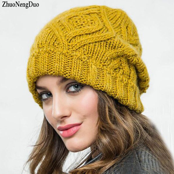 women's knitted woolen hat 2020 new autumn winter checkered coft woolen cap fashion thick hat 53, Blue;gray
women's knitted woolen hat 2020 new autumn winter checkered coft woolen cap fashion thick hat 53, Blue;gray