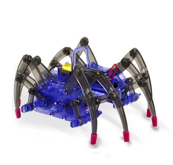 diy assemble intelligent electric spider robot toy educational diy kit selling assembling building puzzle toys high quality
diy assemble intelligent electric spider robot toy educational diy kit selling assembling building puzzle toys high quality
