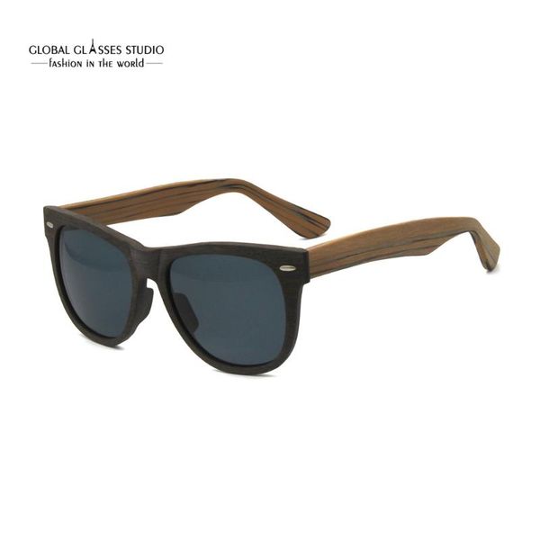 man woman wooden acetate brown sunglasses b2140, White;black
man woman wooden acetate brown sunglasses b2140, White;black