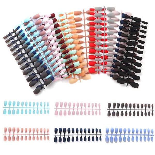false nails 24 pcs matte designs glue on long tip patch pure color nail chip extensions artificial art accessories, Red;gold
false nails 24 pcs matte designs glue on long tip patch pure color nail chip extensions artificial art accessories, Red;gold