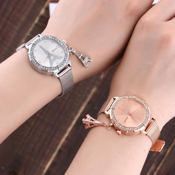 women's casual quartz watch fashion women eiffel tower stainless steel quartz wrist watch luxury reloj femenino, Golden;silver
women's casual quartz watch fashion women eiffel tower stainless steel quartz wrist watch luxury reloj femenino, Golden;silver