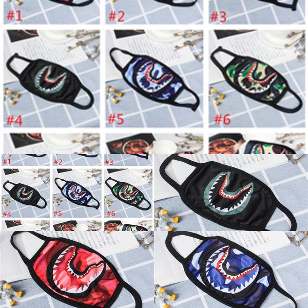 face fashion shark mask printed dustproof designer masks washable durable women men 5lk7
face fashion shark mask printed dustproof designer masks washable durable women men 5lk7