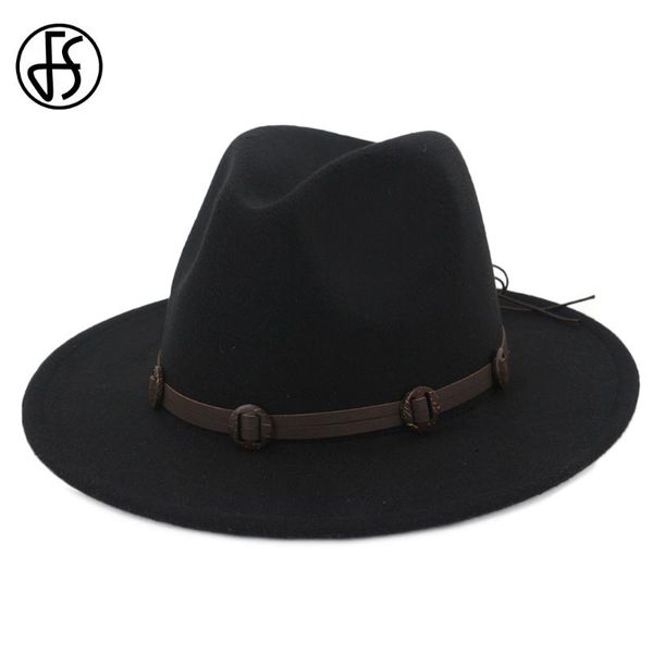 fs vintage black fedora hats for men women elegant with ribbon felt bowler cap autumn winter wide brim hat chapeu feminino, Blue;gray
fs vintage black fedora hats for men women elegant with ribbon felt bowler cap autumn winter wide brim hat chapeu feminino, Blue;gray