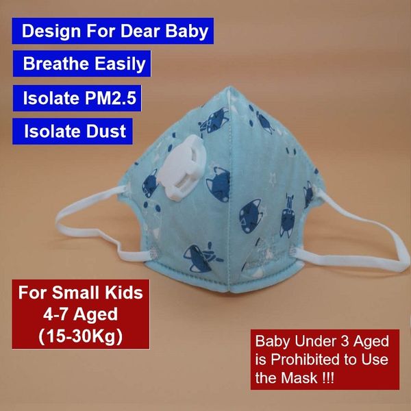 in stock 4-8 Aged Small Kids Baby Non-Woven Meltbrown Fabric 5 ply 3D Face Mask With Light Breathe Vlave PM2.5 Anti Dust Fog Mask
in stock 4-8 Aged Small Kids Baby Non-Woven Meltbrown Fabric 5 ply 3D Face Mask With Light Breathe Vlave PM2.5 Anti Dust Fog Mask