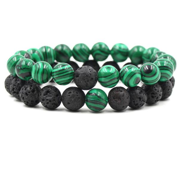 8mm malachite lava stone couple bracelet natural stone handmade beaded women men jewelry yoga bracelets pulsera dropshipping, Golden;silver
8mm malachite lava stone couple bracelet natural stone handmade beaded women men jewelry yoga bracelets pulsera dropshipping, Golden;silver