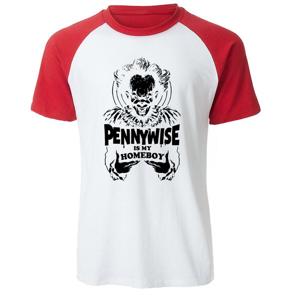 clown is my homeboy t-shirt 2019 summer 100% cotton o neck men raglan short sleeve pennywise it halloween horror t shirt
clown is my homeboy t-shirt 2019 summer 100% cotton o neck men raglan short sleeve pennywise it halloween horror t shirt