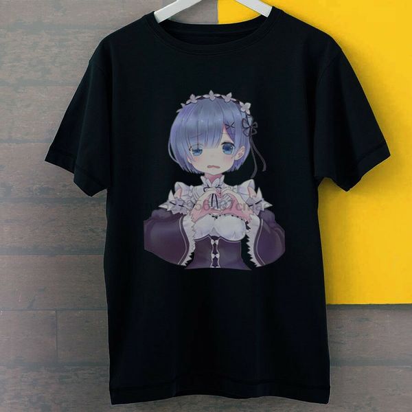 rem chan heroine waifu rezero the twin new tees t-shirt s-3xl