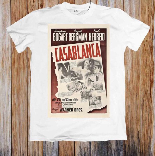 casablanca 40's movie poster t-shirt 2019 fashion men design summer cool tees
casablanca 40's movie poster t-shirt 2019 fashion men design summer cool tees
