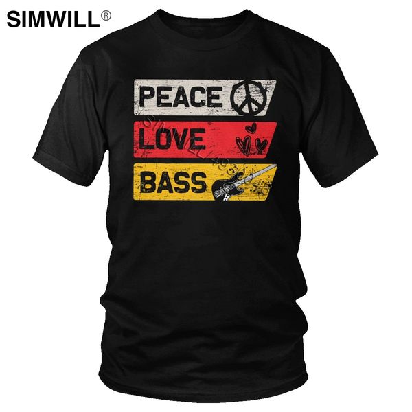 ретро музыкальный инструмент бас-гитара футболка мужчины уникальные повседневная хлопок футболки мужчины с коротким рукавом мир любовь tee б
ретро музыкальный инструмент бас-гитара футболка мужчины уникальные повседневная хлопок футболки мужчины с коротким рукавом мир любовь tee б