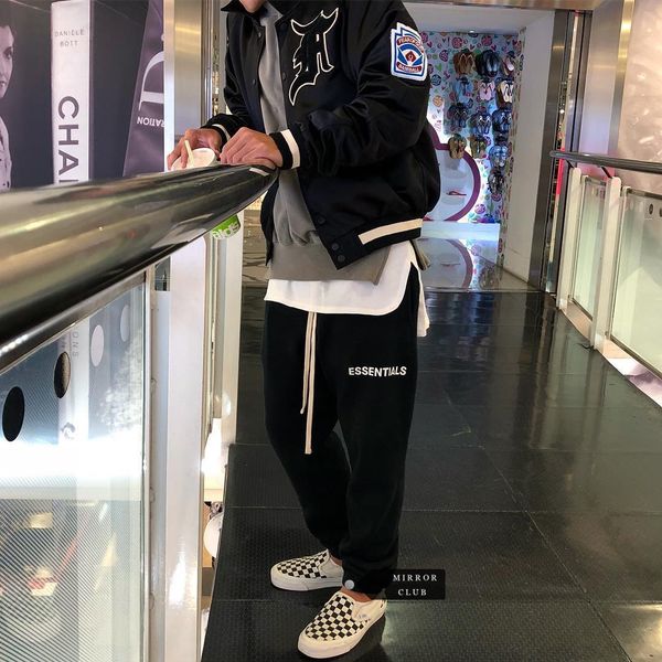 trendy fear of god essentials fog double-line pants high street sweatpants womens pants mens velvet ankle banded pants, White;black
trendy fear of god essentials fog double-line pants high street sweatpants womens pants mens velvet ankle banded pants, White;black