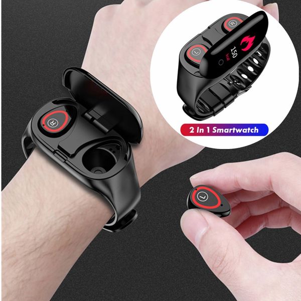 m1 bluetooth-наушники сердечный монитор умный браслет долговечное время в режиме ожидания фитнес браслет спортивные часы с беспроводными нау
m1 bluetooth-наушники сердечный монитор умный браслет долговечное время в режиме ожидания фитнес браслет спортивные часы с беспроводными нау