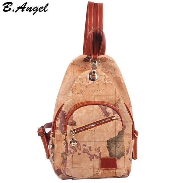 waterproof vintage world map chest bag for men women medium leather backpack shoulder bag back to school for students
waterproof vintage world map chest bag for men women medium leather backpack shoulder bag back to school for students