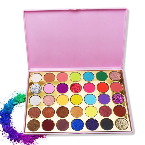 35 color eye shadow earthy pearly matte shimmer natural long-lasting glitter eye shadow palette new arrival
35 color eye shadow earthy pearly matte shimmer natural long-lasting glitter eye shadow palette new arrival