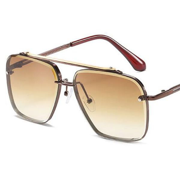 new classic square sunglasses women brand designer retro metal big frame sun glasses for men vintage gradient uv400, White;black
new classic square sunglasses women brand designer retro metal big frame sun glasses for men vintage gradient uv400, White;black