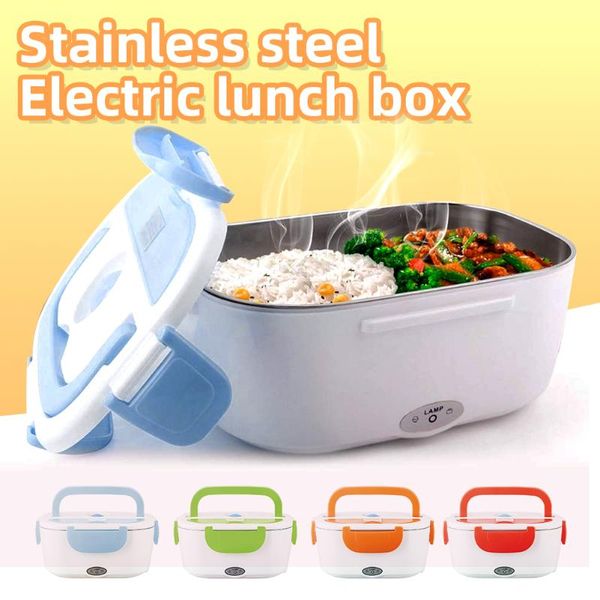 electric heated lunch box warmer stainless steel container eu/us/car plug car office heating container storage lunchbox
electric heated lunch box warmer stainless steel container eu/us/car plug car office heating container storage lunchbox