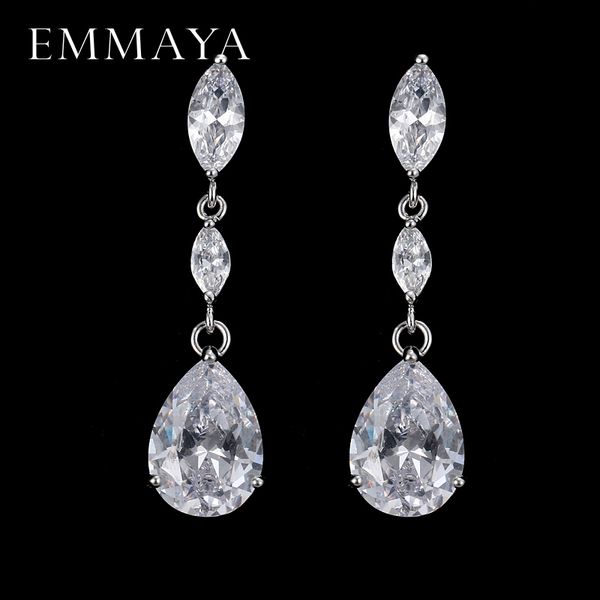 dangle & chandelier emmaya stunning grade cz wedding drop earrings luxury cubic zircon bridal earring bridesmaids jewelry, Silver
dangle & chandelier emmaya stunning grade cz wedding drop earrings luxury cubic zircon bridal earring bridesmaids jewelry, Silver