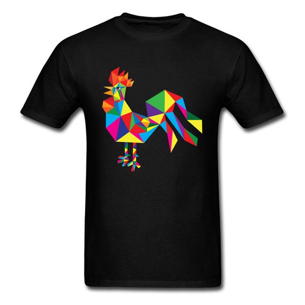 pure cotton male short sleeve tees modern rainbow rooster customized t-shirts women men leisure tee-shirts gift
pure cotton male short sleeve tees modern rainbow rooster customized t-shirts women men leisure tee-shirts gift