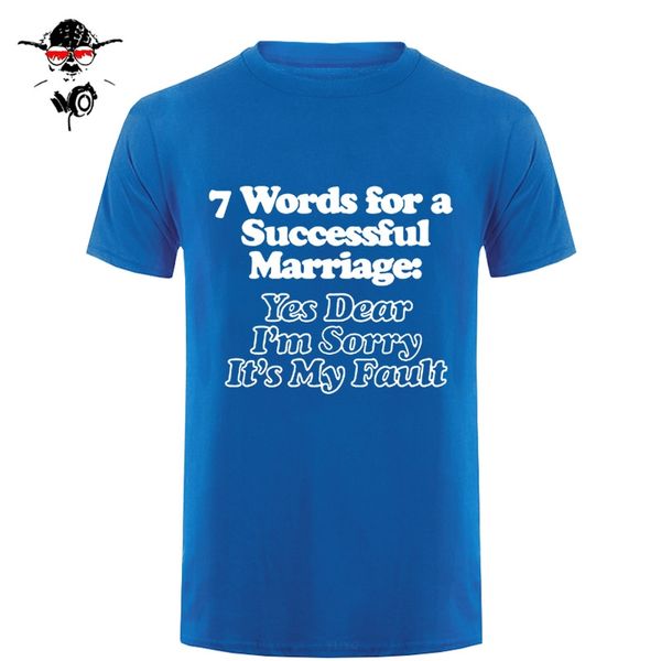 7 palabras para успешного matrimonio camiseta divertida хомбра - футболка 100% хлопок печатной футболка мода марка
7 palabras para успешного matrimonio camiseta divertida хомбра - футболка 100% хлопок печатной футболка мода марка