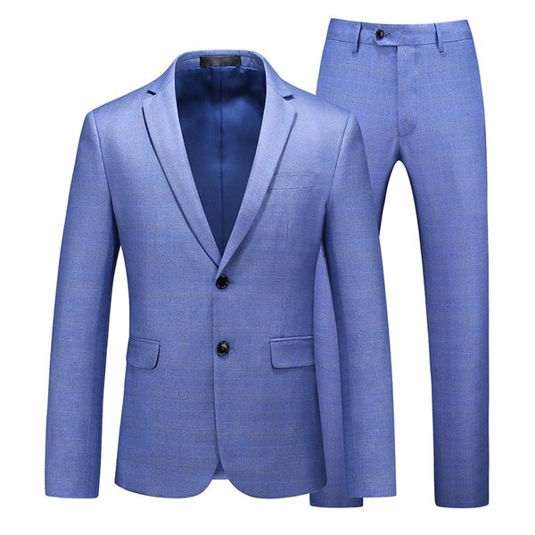 men suit sky blue notch lapel suits for men custom terno slim groom custom 2 piece wedding masculino (jacket+pant, White;black
men suit sky blue notch lapel suits for men custom terno slim groom custom 2 piece wedding masculino (jacket+pant, White;black