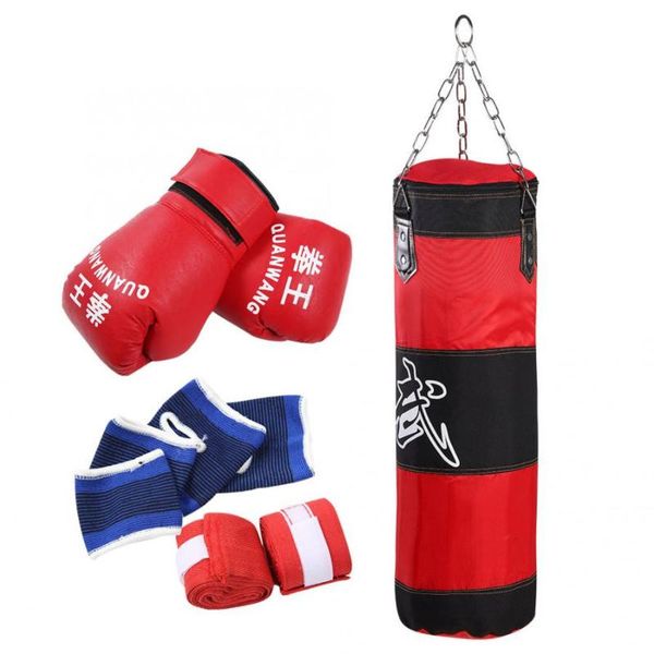 60/80/100cm boxing sandbag fitness hanging boxing punching bag training fight karate taekwondo exercises sanda bag with gloves
60/80/100cm boxing sandbag fitness hanging boxing punching bag training fight karate taekwondo exercises sanda bag with gloves