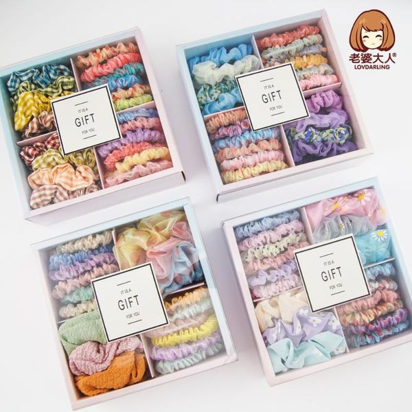 natural pastoral style popular simple large intestine ring hipster hair band ultra-stretch hairband gift set supply of goods, Brown
natural pastoral style popular simple large intestine ring hipster hair band ultra-stretch hairband gift set supply of goods, Brown