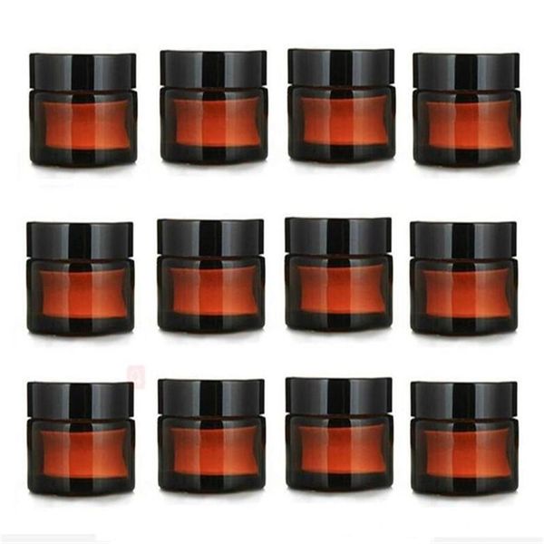 5g 10g frosted clear amber glass jar cream bottles container with black silver gold lid and inner pad glass packing
5g 10g frosted clear amber glass jar cream bottles container with black silver gold lid and inner pad glass packing