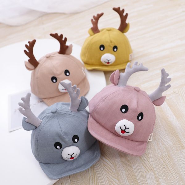 summer children hats cotton baseball cap long horned bear children cap baby sun hat djustable visor hat beach sun shade, Blue;gray
summer children hats cotton baseball cap long horned bear children cap baby sun hat djustable visor hat beach sun shade, Blue;gray
