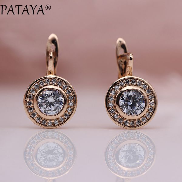 dangle & chandelier pataya arrivals 585 rose gold love carved natural zircon big earrings women hollow wedding party fine texture jewelry, Silver
dangle & chandelier pataya arrivals 585 rose gold love carved natural zircon big earrings women hollow wedding party fine texture jewelry, Silver
