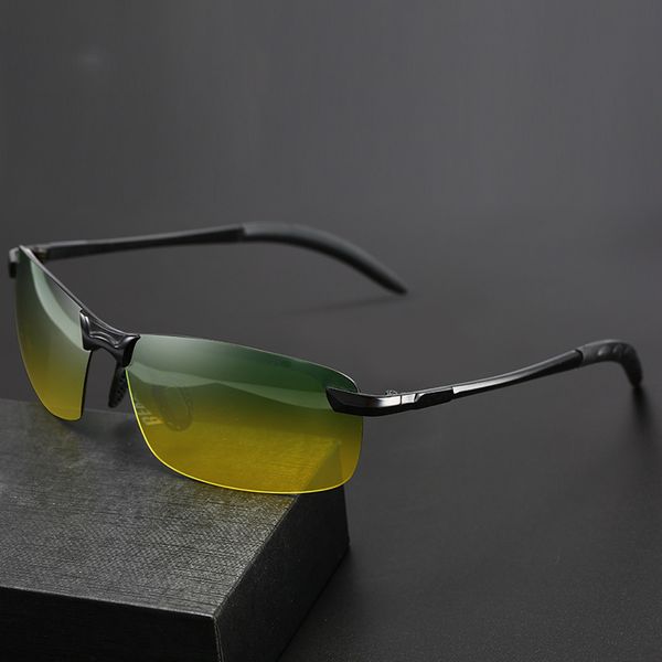 day night sunglasses men polarized glasses male night polaroid sun glasses for men outdoor sports driving goggle uv400, White;black
day night sunglasses men polarized glasses male night polaroid sun glasses for men outdoor sports driving goggle uv400, White;black